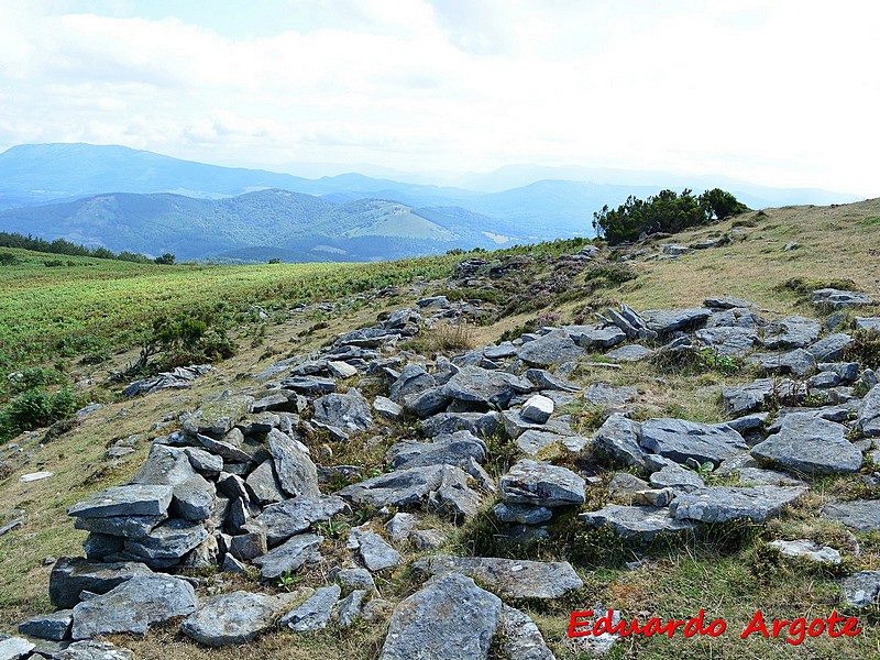 Trincheras del Monte Oketa