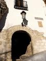 Puerta de acceso a la población de Guadalest