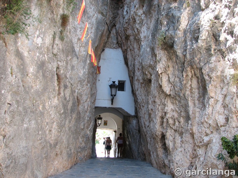 Muralla urbana de Castell de Guadalest