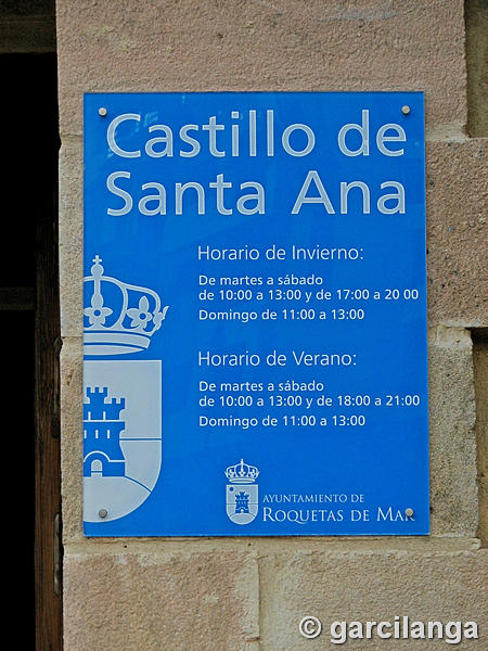 Castillo de Santa Ana