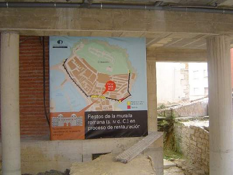 Murallas romanas de Gijón