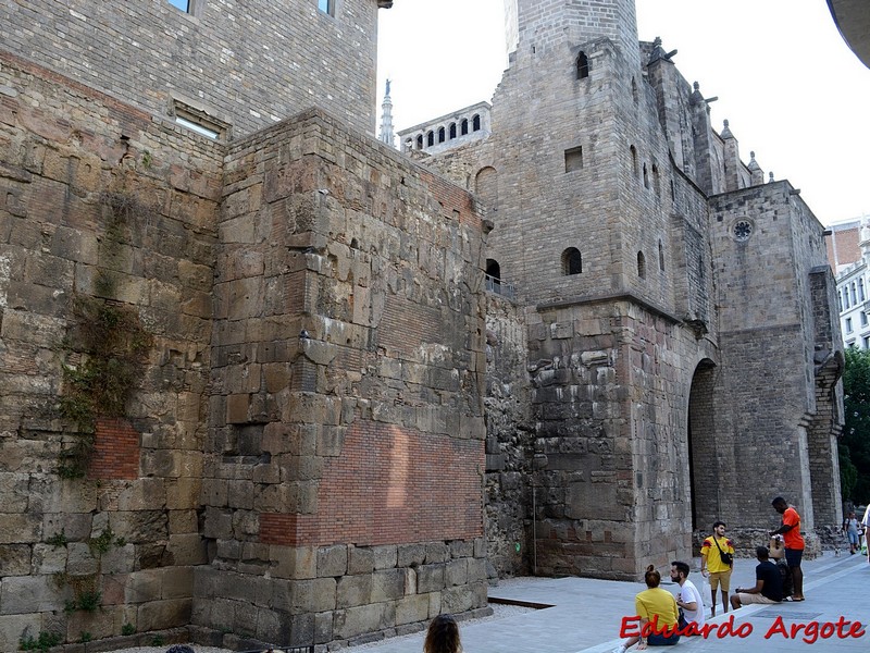 Muralla romana de Barcelona