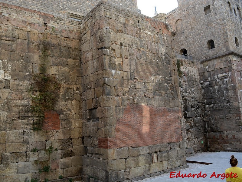 Muralla romana de Barcelona