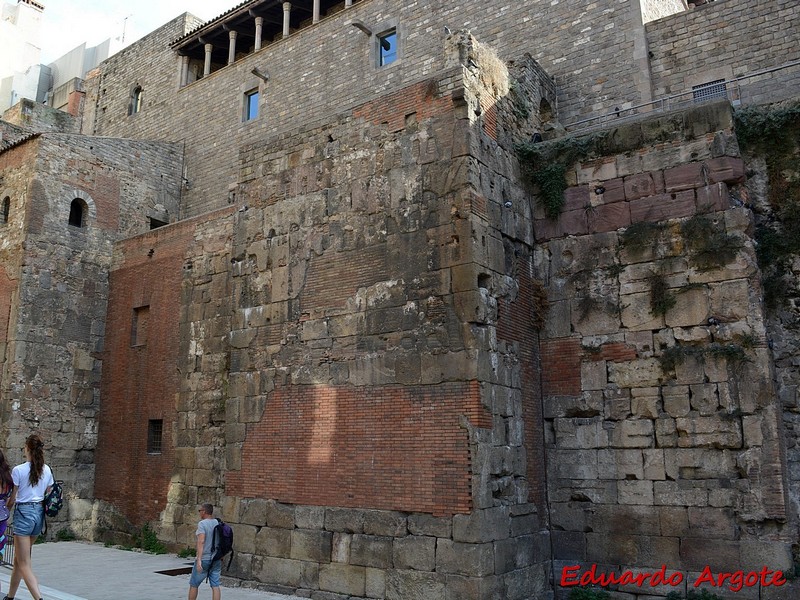 Muralla romana de Barcelona