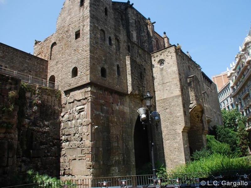 Muralla romana de Barcelona