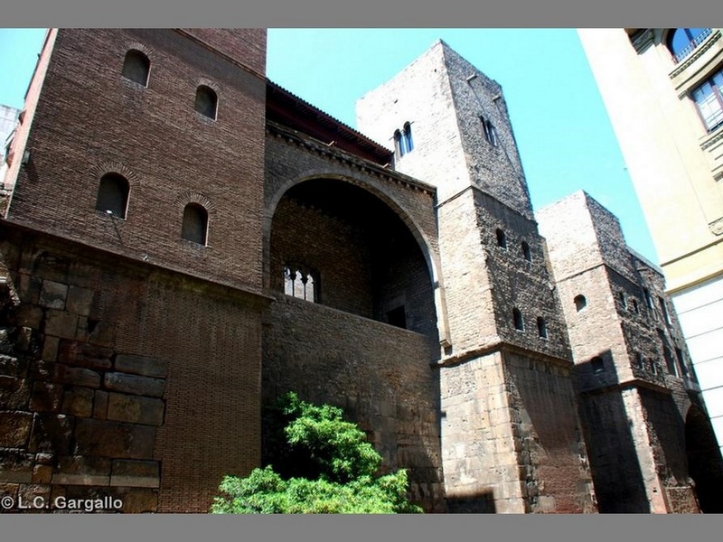 Muralla romana de Barcelona