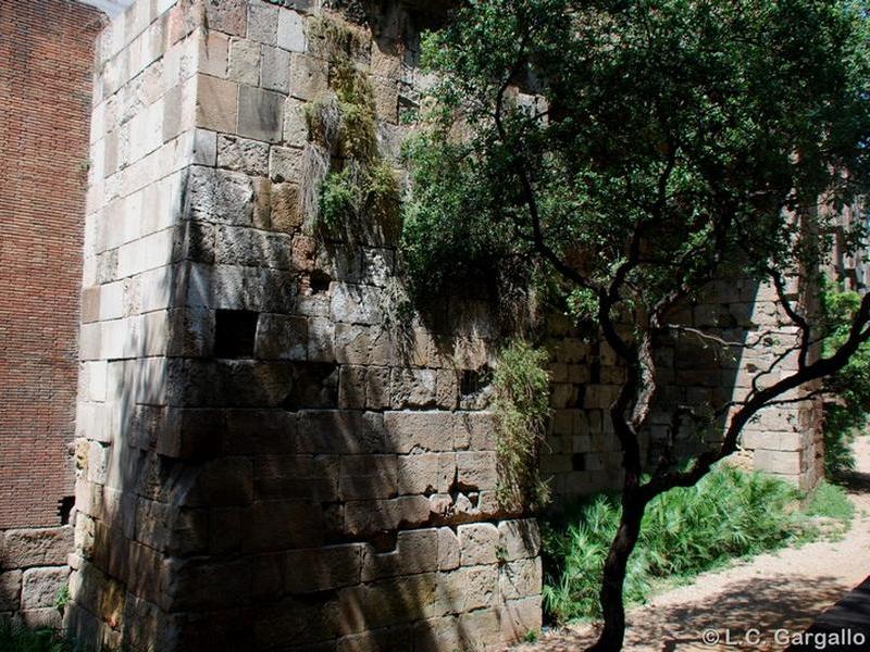 Muralla romana de Barcelona