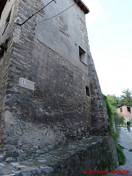 Muralla urbana de Bagà