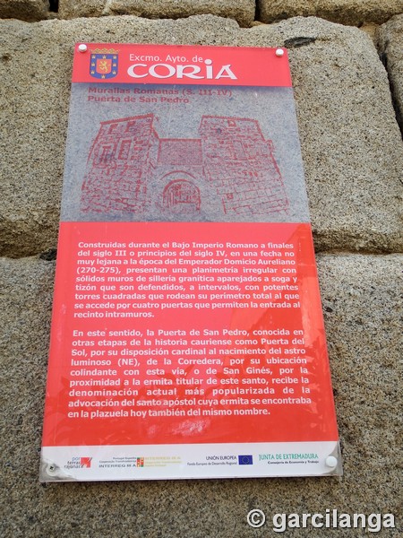 Muralla urbana de Coria