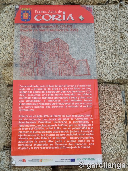 Muralla urbana de Coria