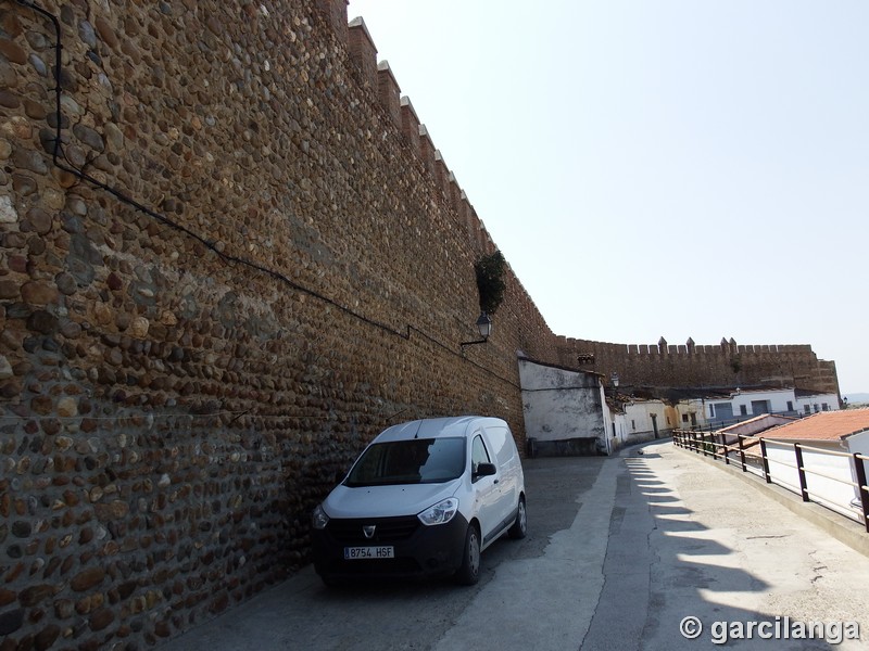 Muralla urbana de Galisteo