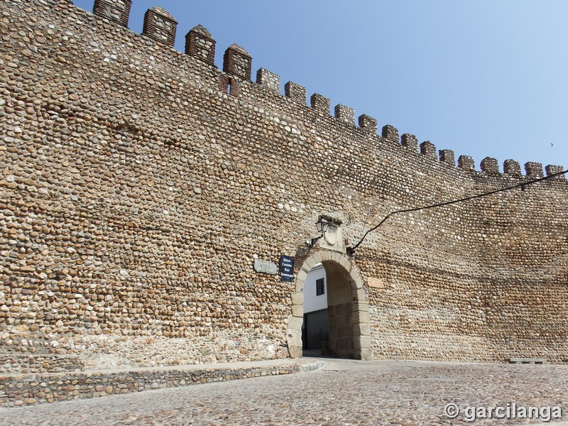 Muralla urbana de Galisteo