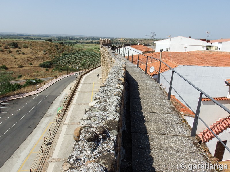 Muralla urbana de Galisteo