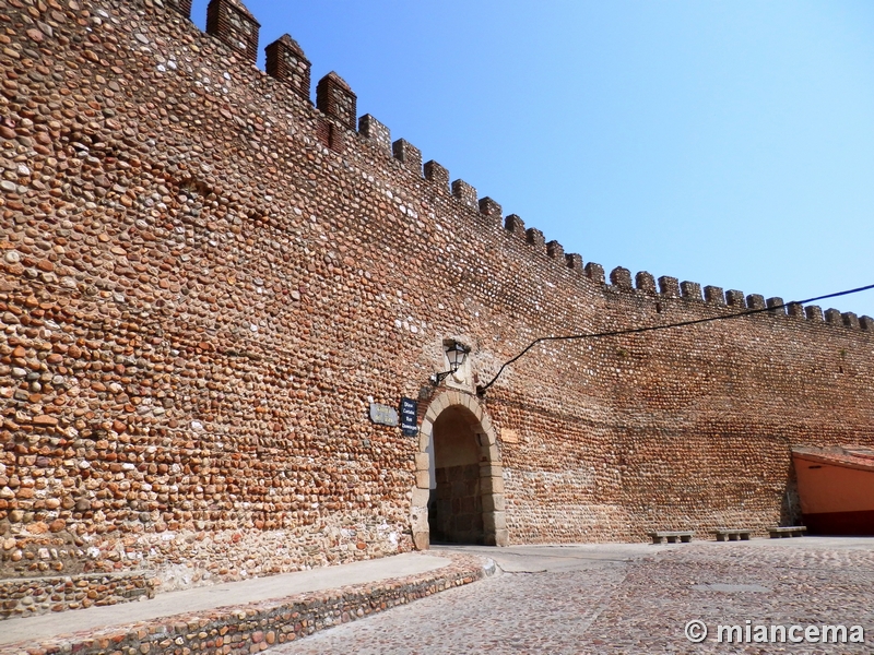 Muralla urbana de Galisteo