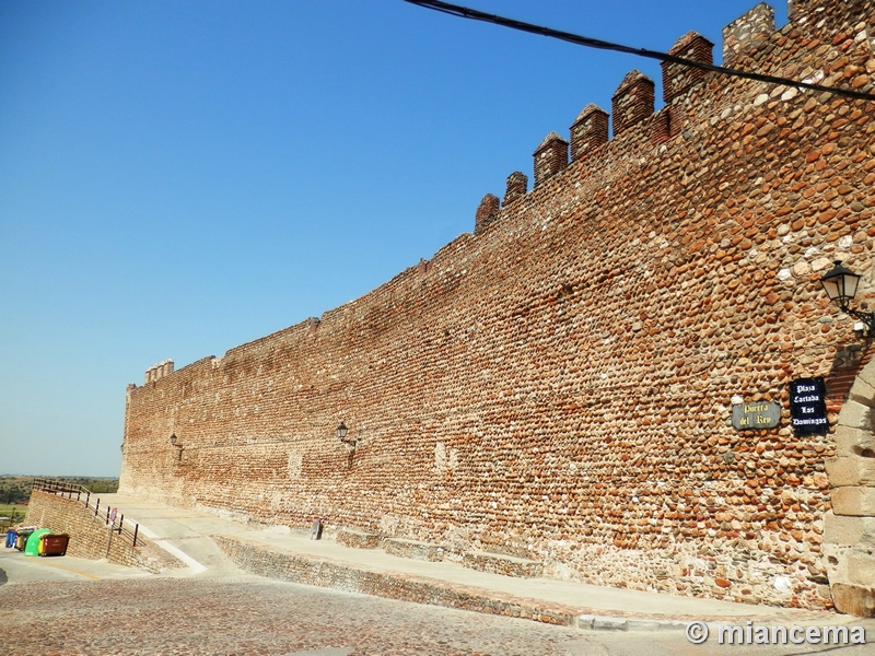 Muralla urbana de Galisteo