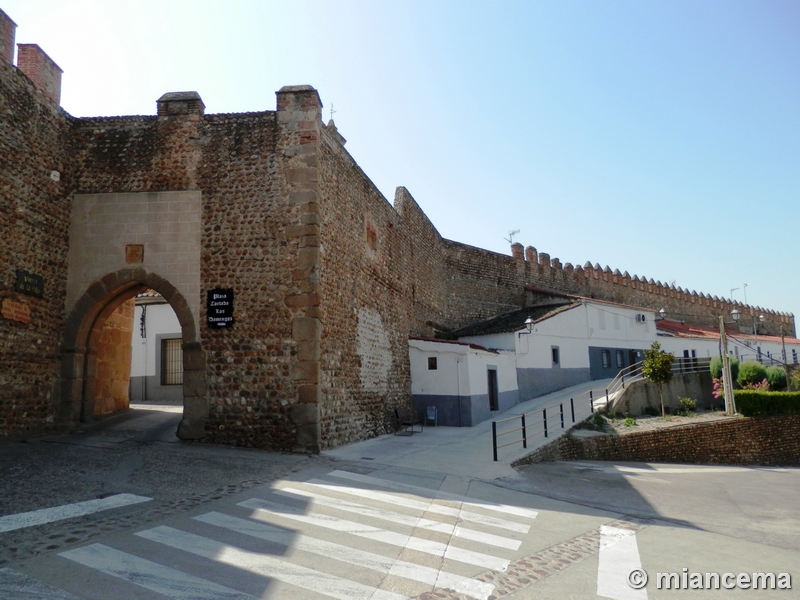 Muralla urbana de Galisteo