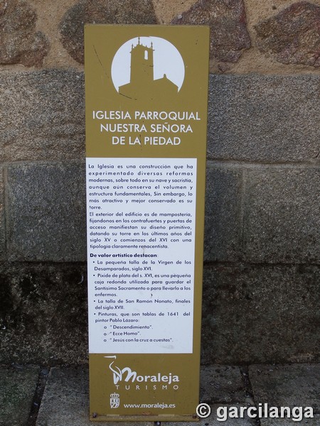 Iglesia fortificada de Moraleja