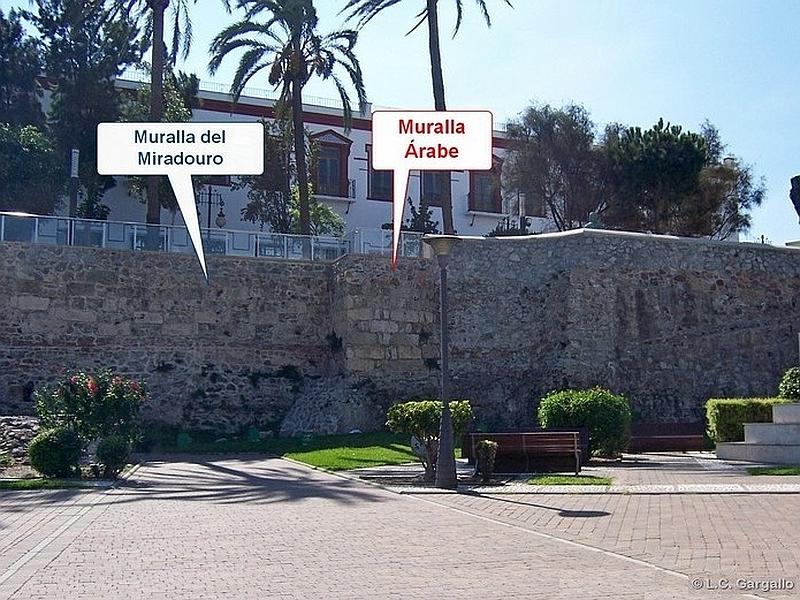 Lienzo de la muralla árabe de Ceuta