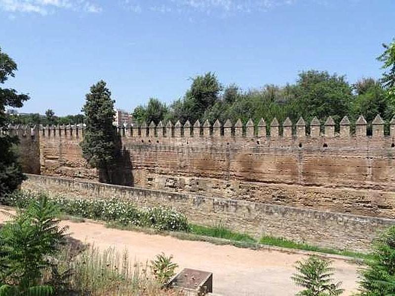 Muralla sur del Alcázar Viejo y Huerta del Alcázar