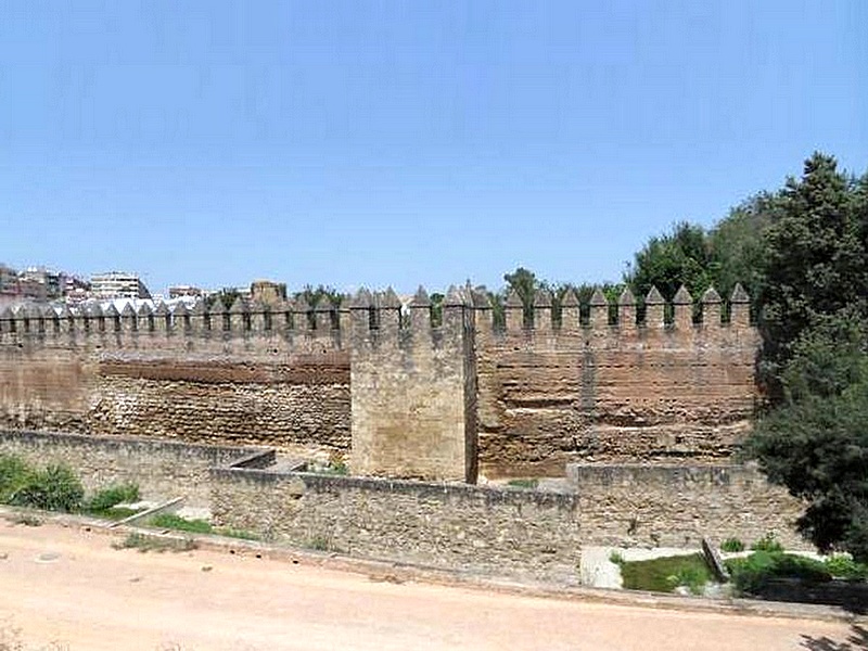 Muralla sur del Alcázar Viejo y Huerta del Alcázar