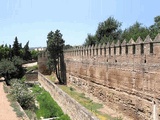 Muralla sur del Alcázar Viejo y Huerta del Alcázar