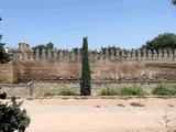 Muralla sur del Alcázar Viejo y Huerta del Alcázar