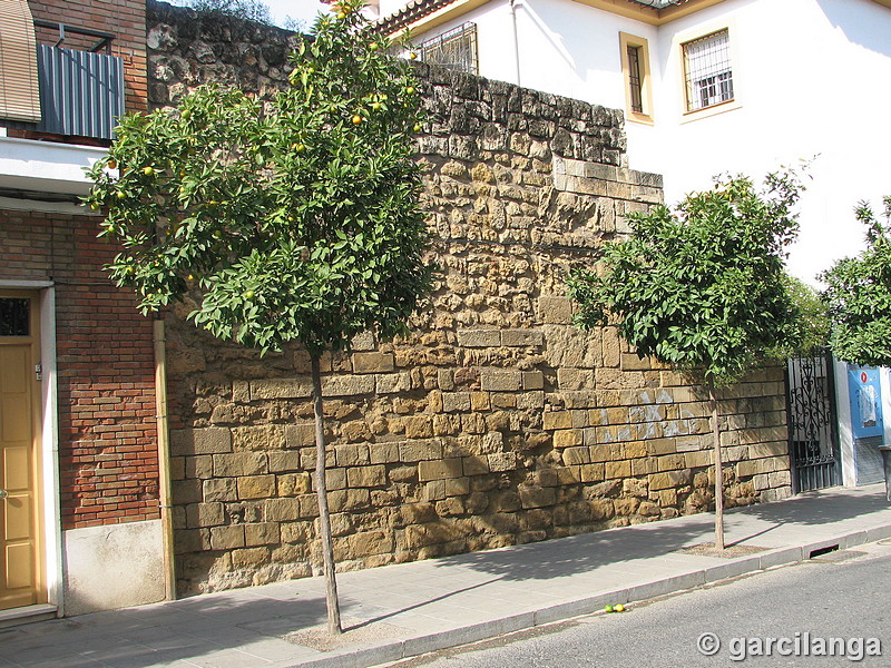 Muralla lienzo norte de la Puerta de Andújar