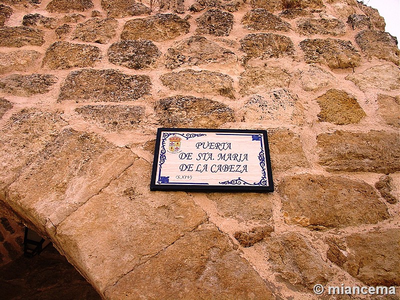 Puerta de Santa María de la Cabeza