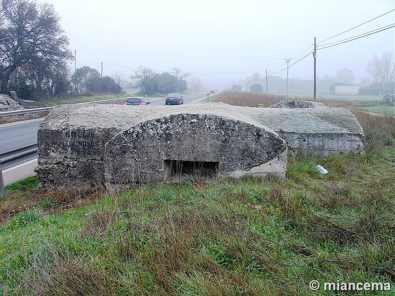 Búnker I de la posición militar Brunete Norte