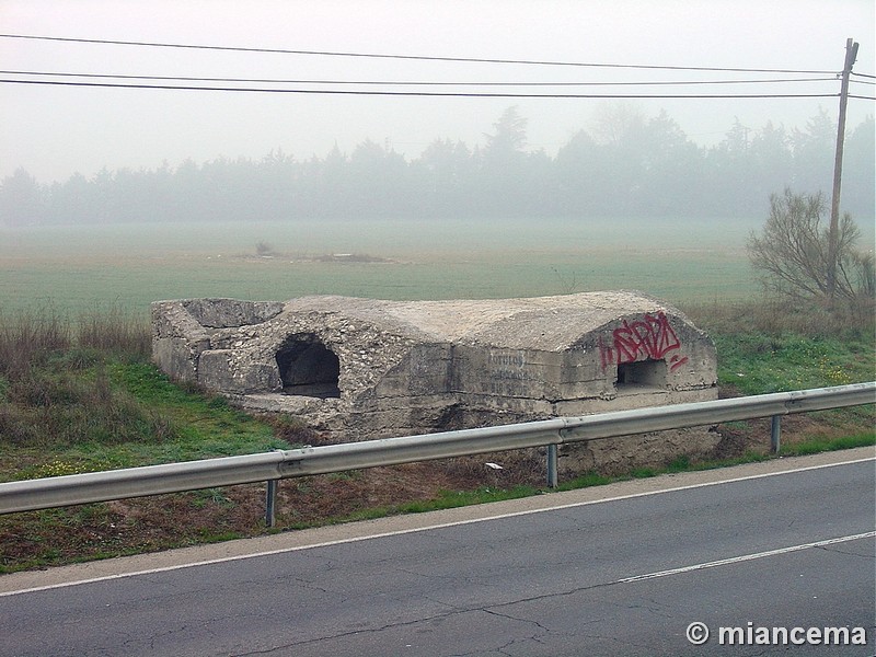 Búnker I de la posición militar Brunete Norte