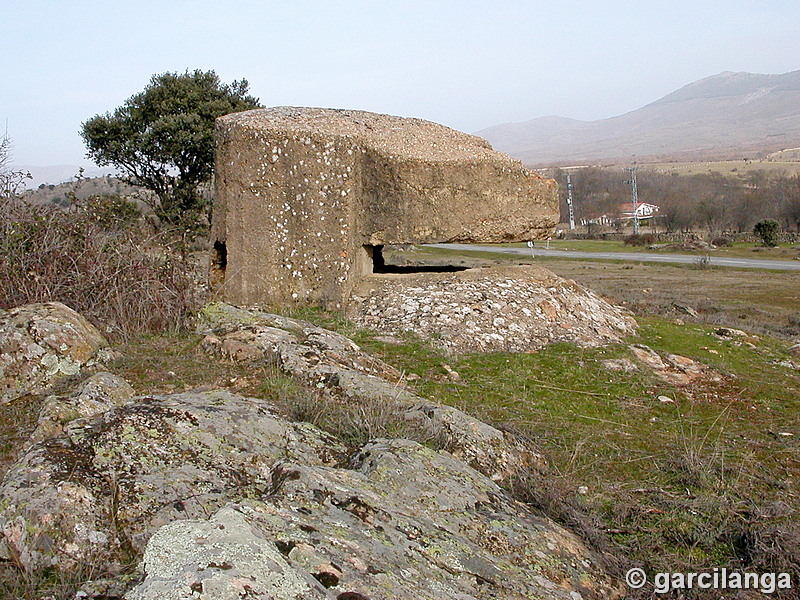 Nido de ametralladora I de Peñas Bajas