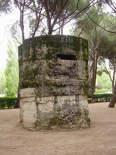 Bunker III del Parque del Oeste