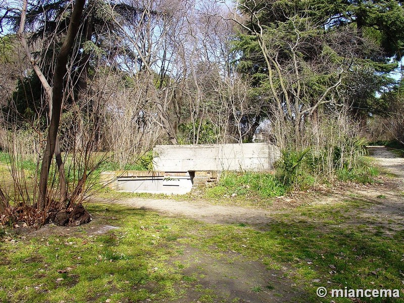 Bunker Parque el Capricho (Alameda de Osuna)