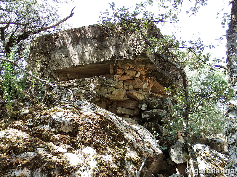 Nido de ametralladora sur de la Alamedilla