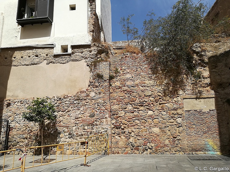 Muralla árabe de Málaga