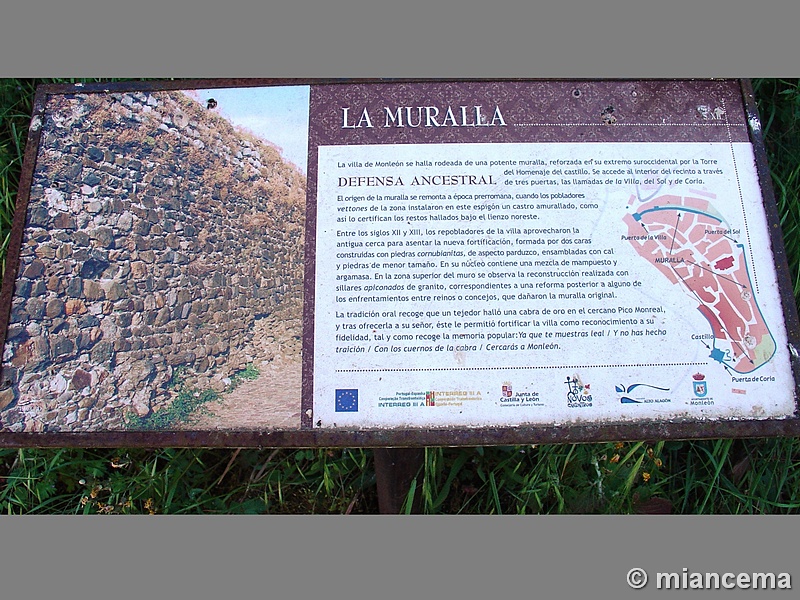 Muralla urbana de Monleón