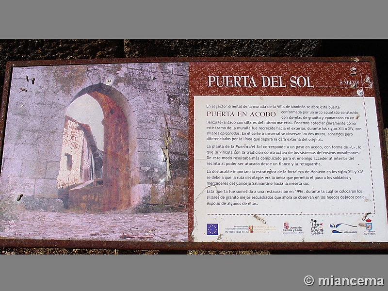 Muralla urbana de Monleón