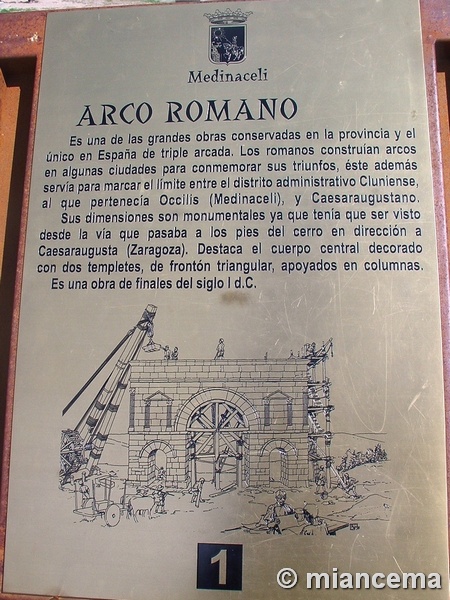 Arco romano de Medinaceli