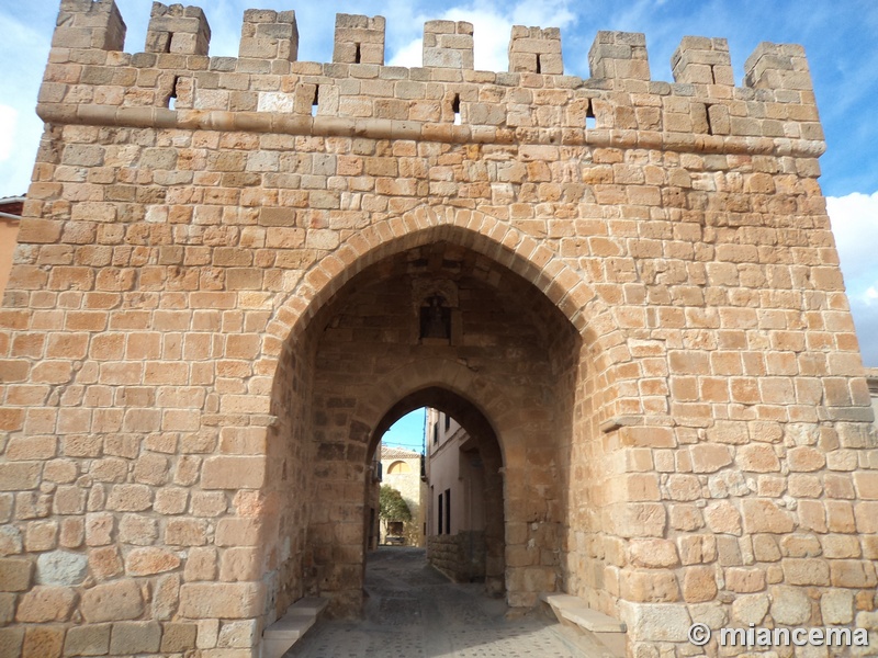 Muralla urbana de Monteagudo de las Vicarías