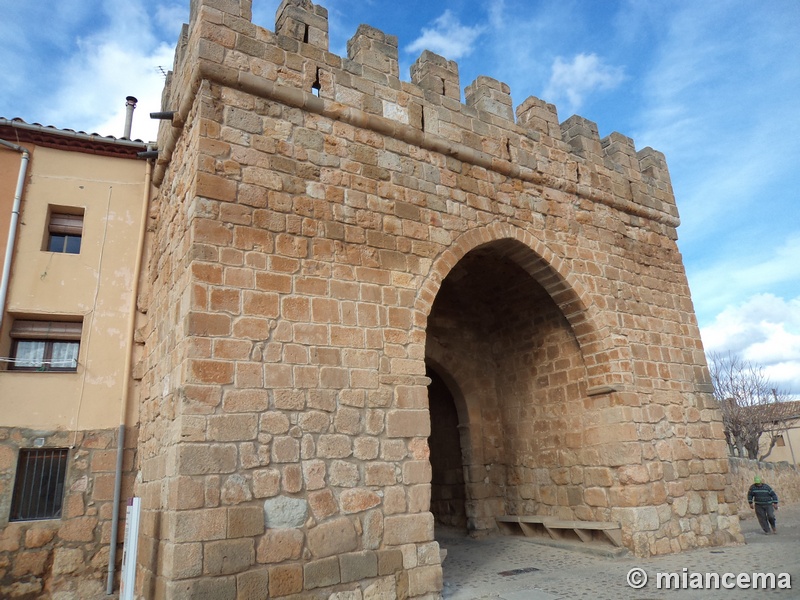 Muralla urbana de Monteagudo de las Vicarías