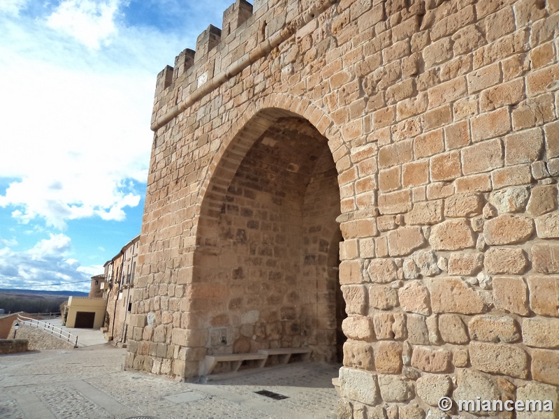 Muralla urbana de Monteagudo de las Vicarías