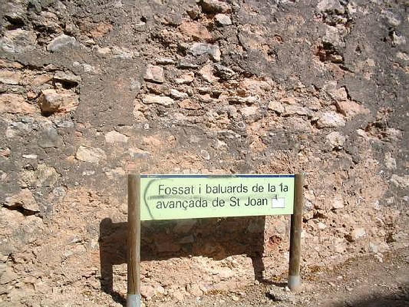 Fortificación avanzada del castillo de San Juan