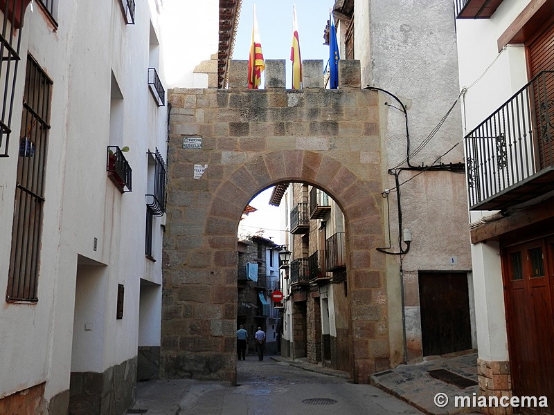 Muralla urbana de Mora de Rubielos