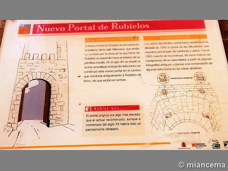 Muralla urbana de Mora de Rubielos