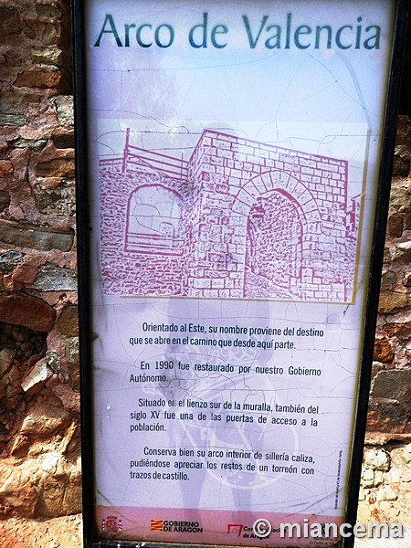 Muralla urbana de La Puebla de Valverde