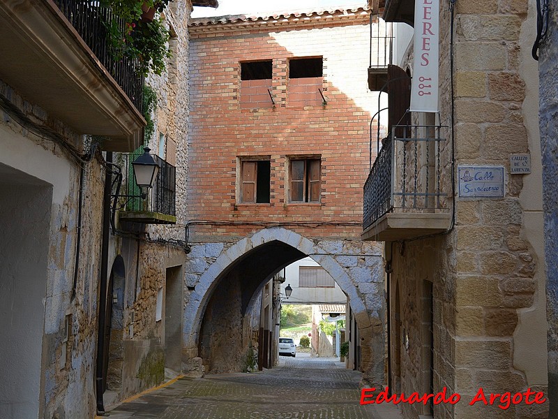 Muralla urbana de Fuentespalda