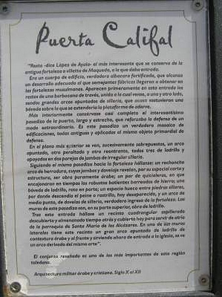 Puerta califal de Maqueda