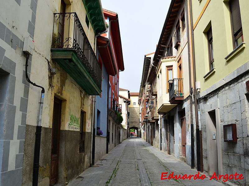 Muralla urbana de la antigua Orduña